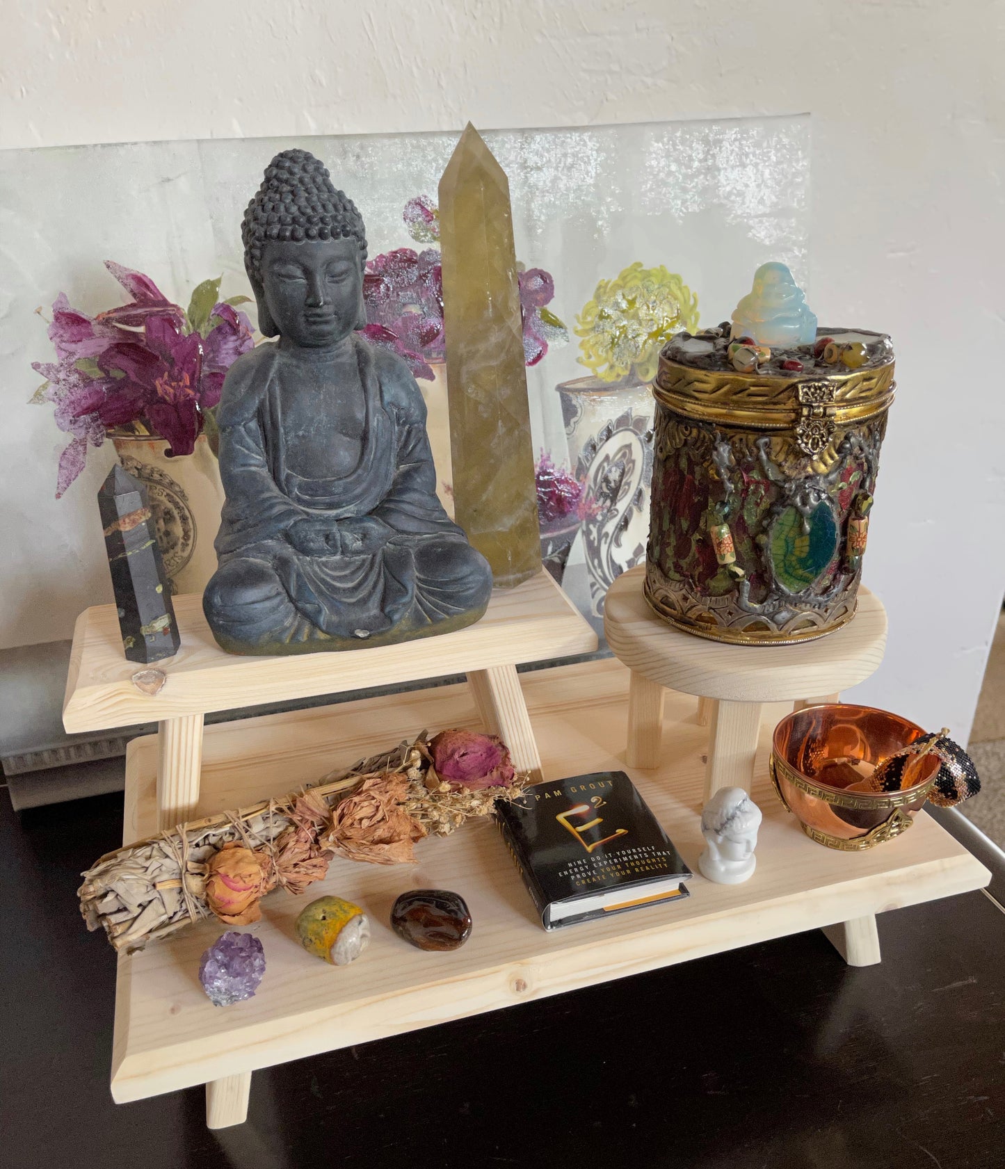 Beautiful Zen Table Set, Meditation Tables, Home Decor