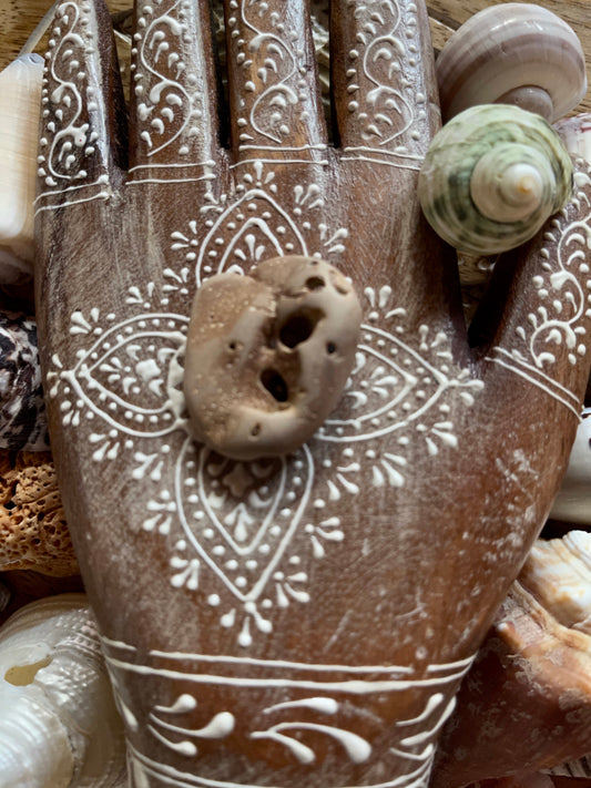 Lucky Hag Stone, Pendant, Crystal Magic