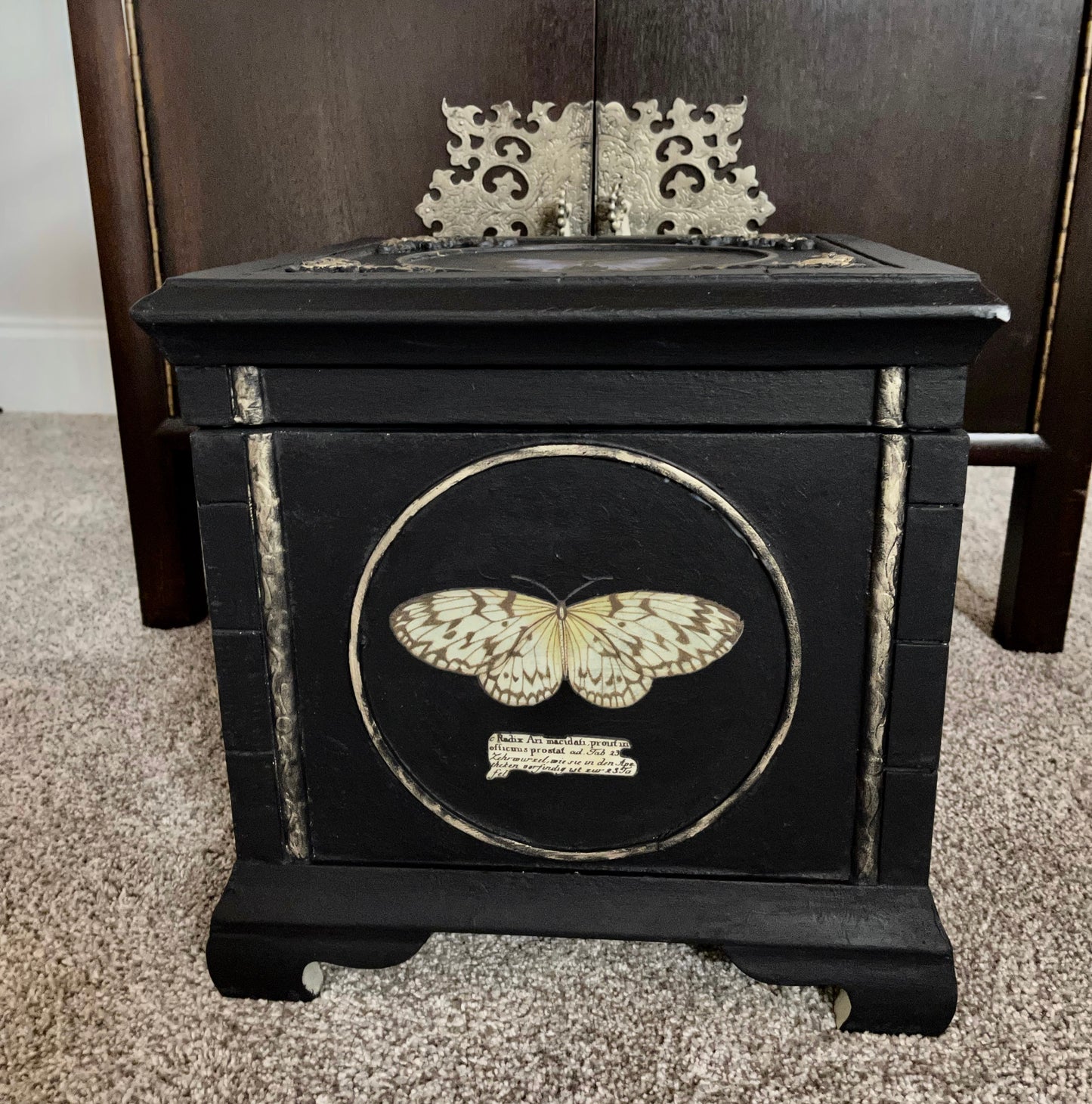 Lovecycled Vintage Storage Box, Home Decor, Old World Vintage
