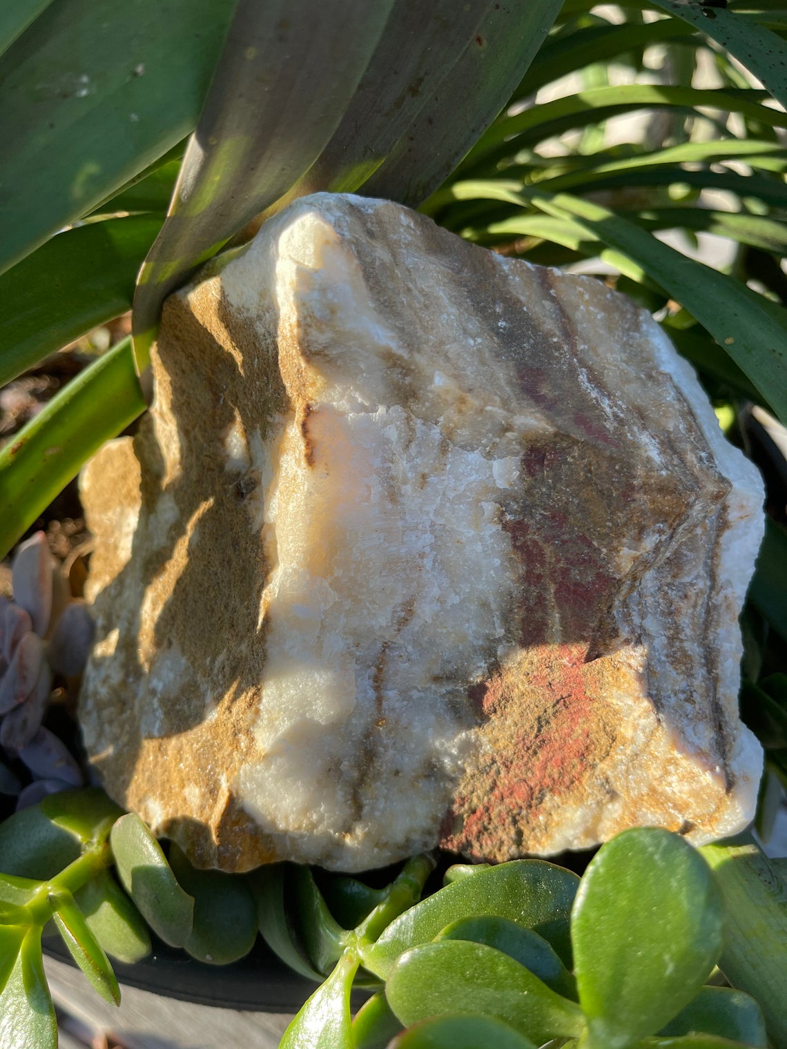 Outstanding Large Banded Chocolate Onyx Specimen, Crystal Magic