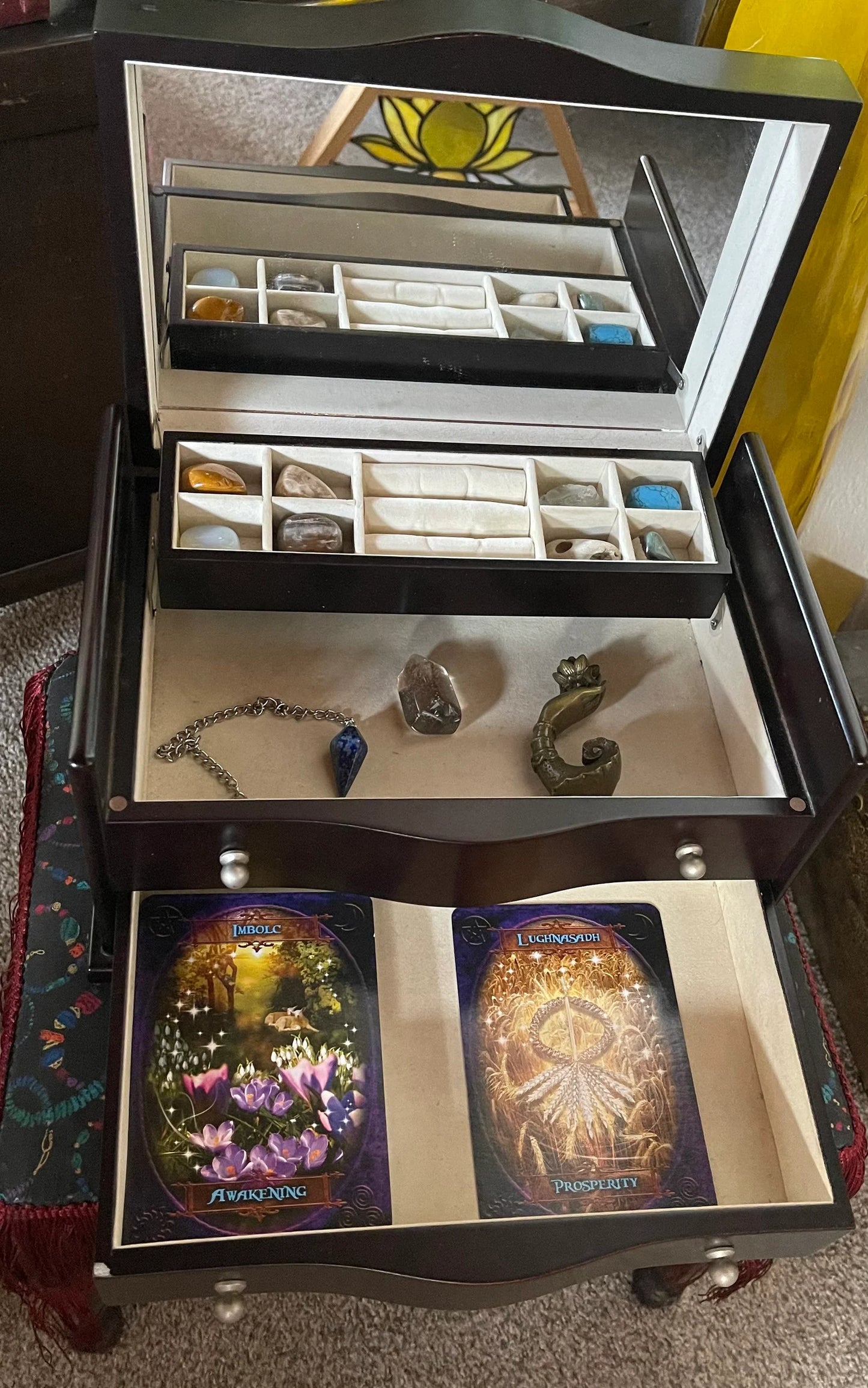 Old World New Age, Vintage Jewelry Chest, Bodhi Vintage