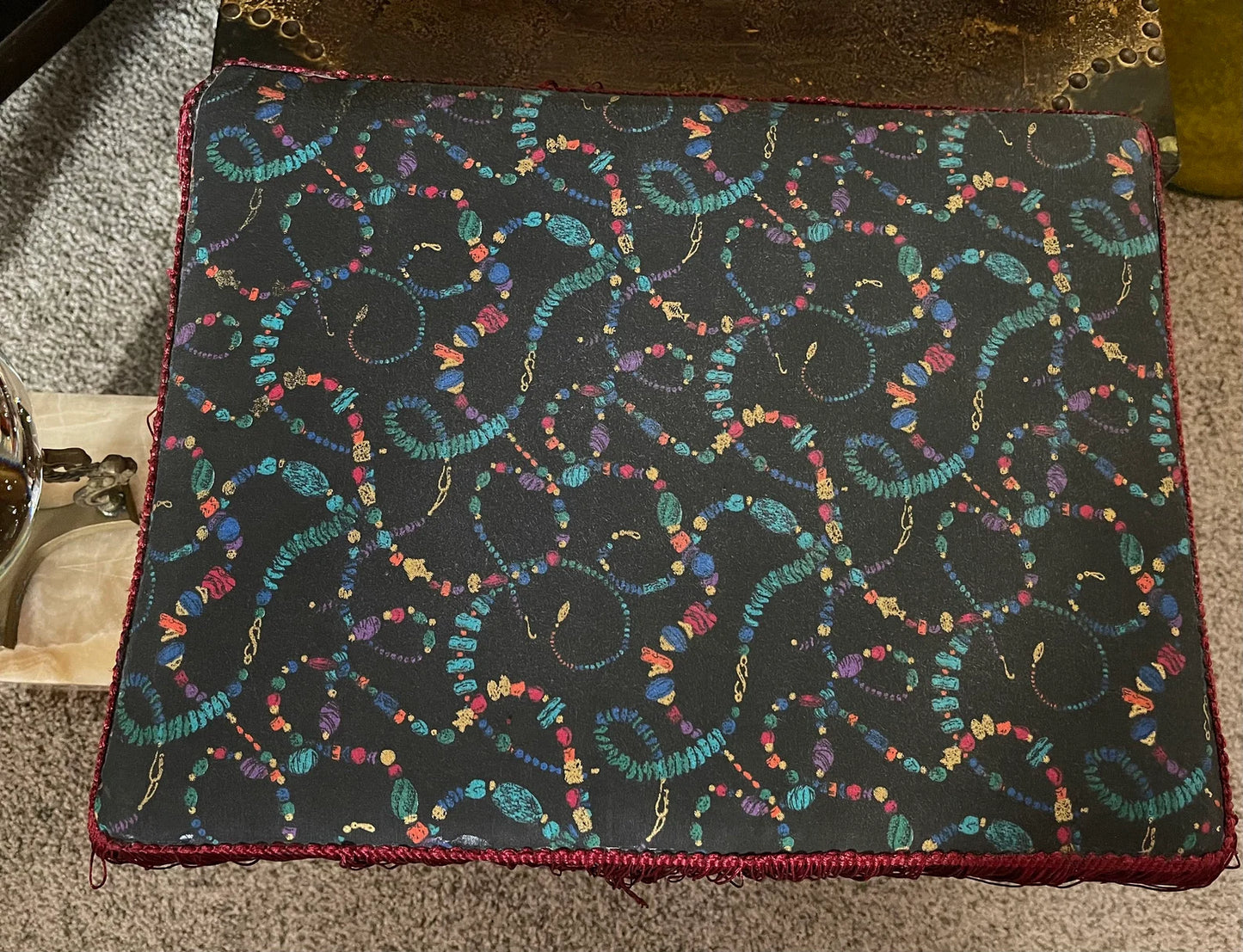 A Little Bit Witchy Decor, Primitive Footstool, Bodhi Vintage