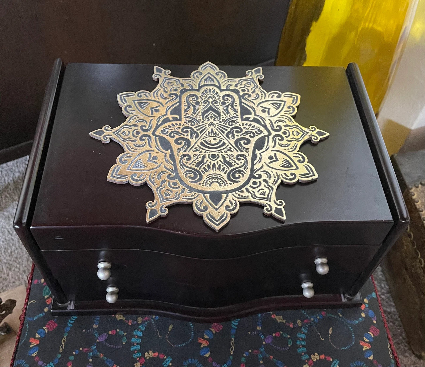 Old World New Age, Vintage Jewelry Chest, Bodhi Vintage