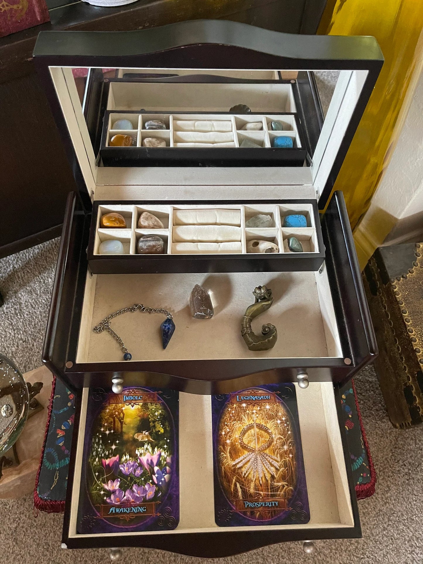 Old World New Age, Vintage Jewelry Chest, Bodhi Vintage