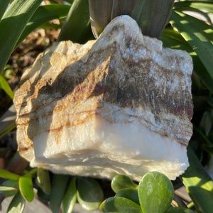 Outstanding Large Banded Chocolate Onyx Specimen, Crystal Magic