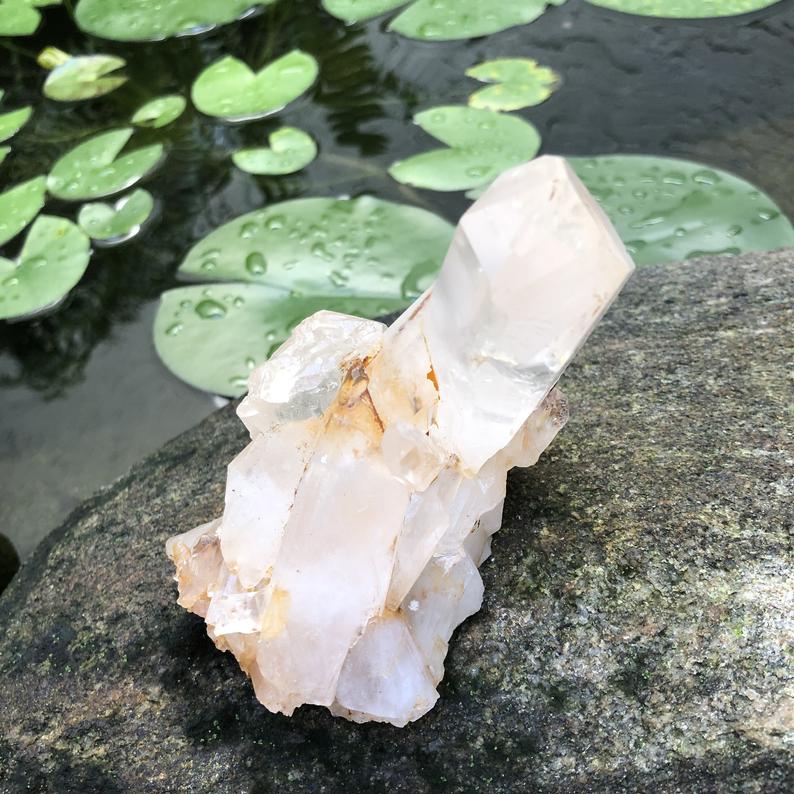 Crystal Magic 400g Clear Quartz Cluster, Crystal Magic