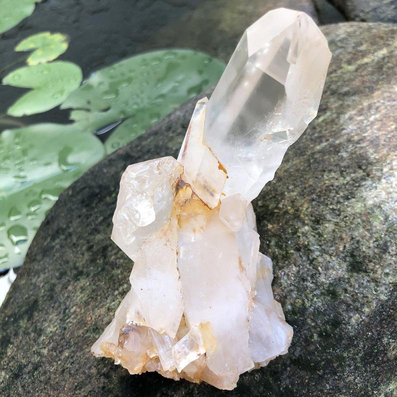 Crystal Magic 400g Clear Quartz Cluster, Crystal Magic