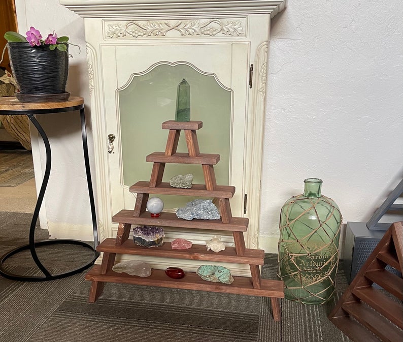 Burnt Copper Collection, Temple Style Stacking Tables, Home Decor