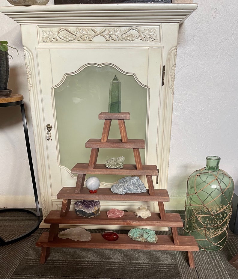 Burnt Copper Collection, Temple Style Stacking Tables, Home Decor