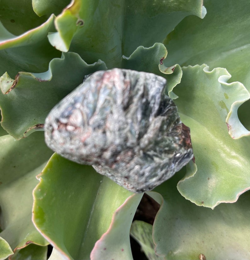 Stunning Seraphinite Rough Crystal, Crystal Magic