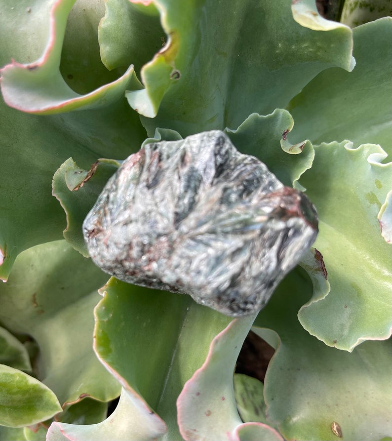 Stunning Seraphinite Rough Crystal, Crystal Magic