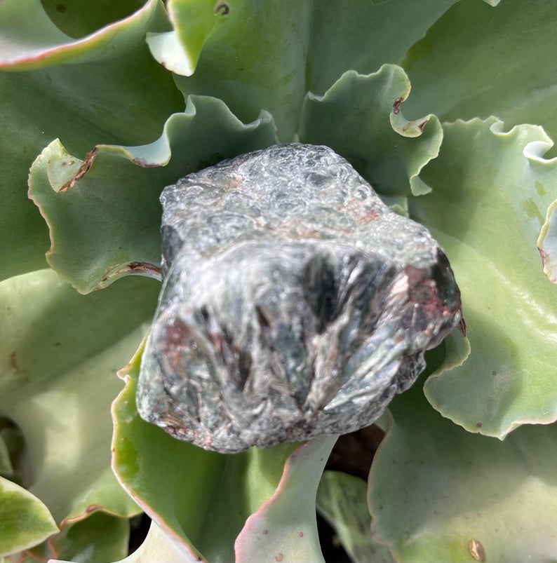 Stunning Seraphinite Rough Crystal, Crystal Magic