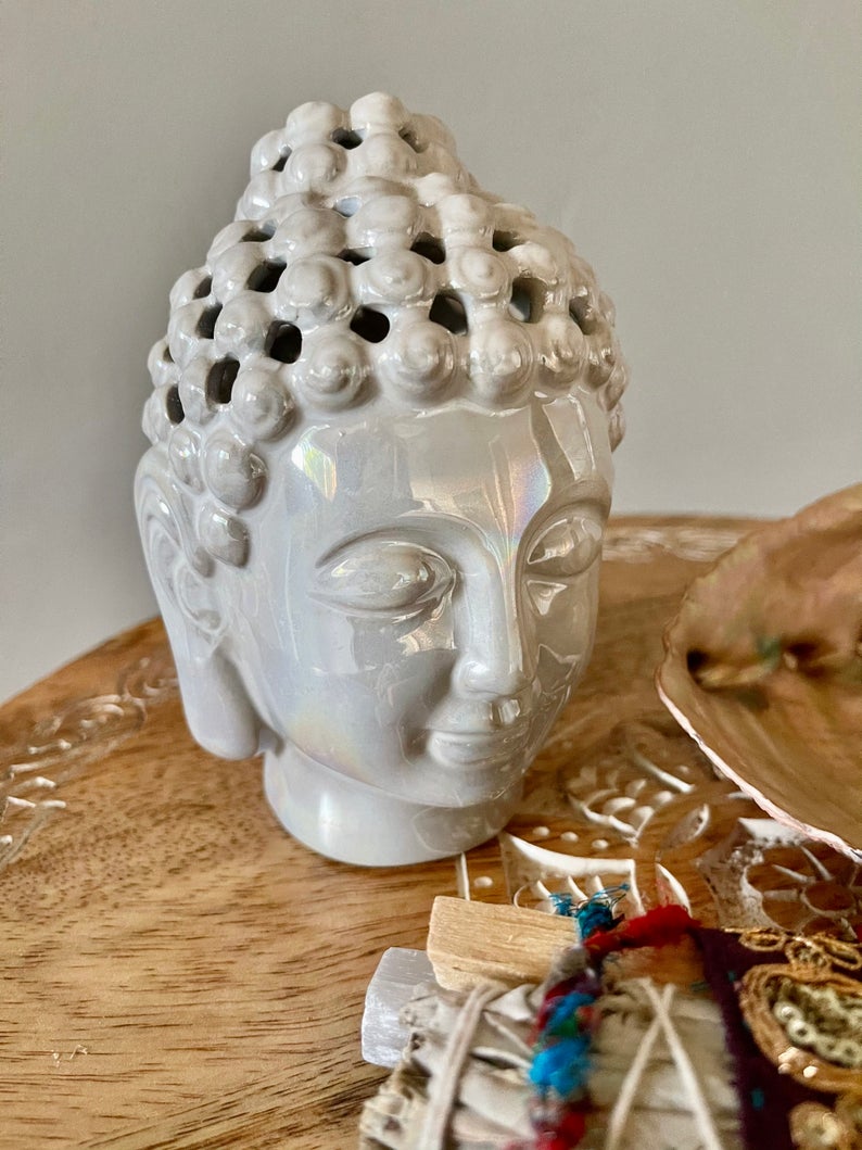 Meditation Set, Sage Bundle, Buddha Head, Gift Sets