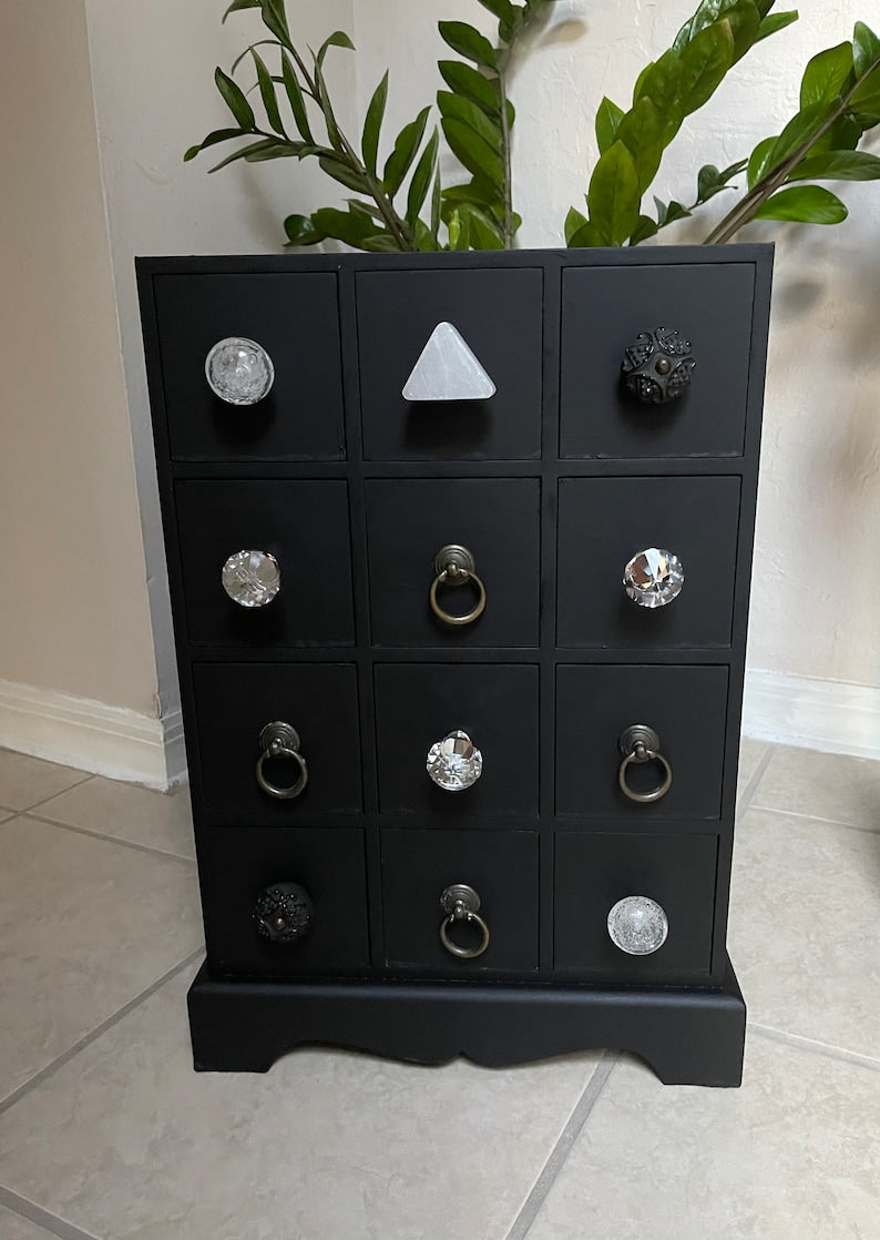 Vintage Herb Cabinet, Lovecycled
