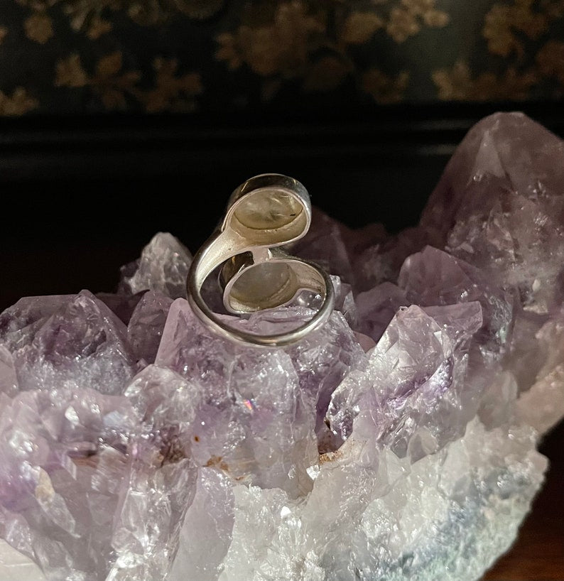 Pure Vibrations Rutilated Quartz Ring, Bodhi Jewelry