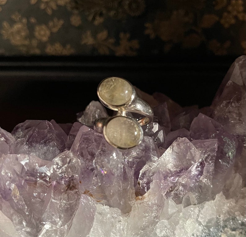 Pure Vibrations Rutilated Quartz Ring, Bodhi Jewelry