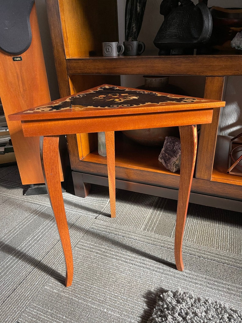 Gorgeous Vintage Paris Side Table, Old World Vintage
