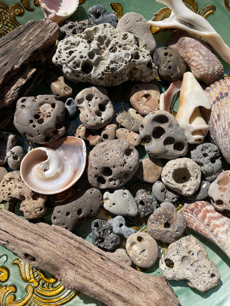 Witches Stones, Local Hag Stones, Crystal Magic
