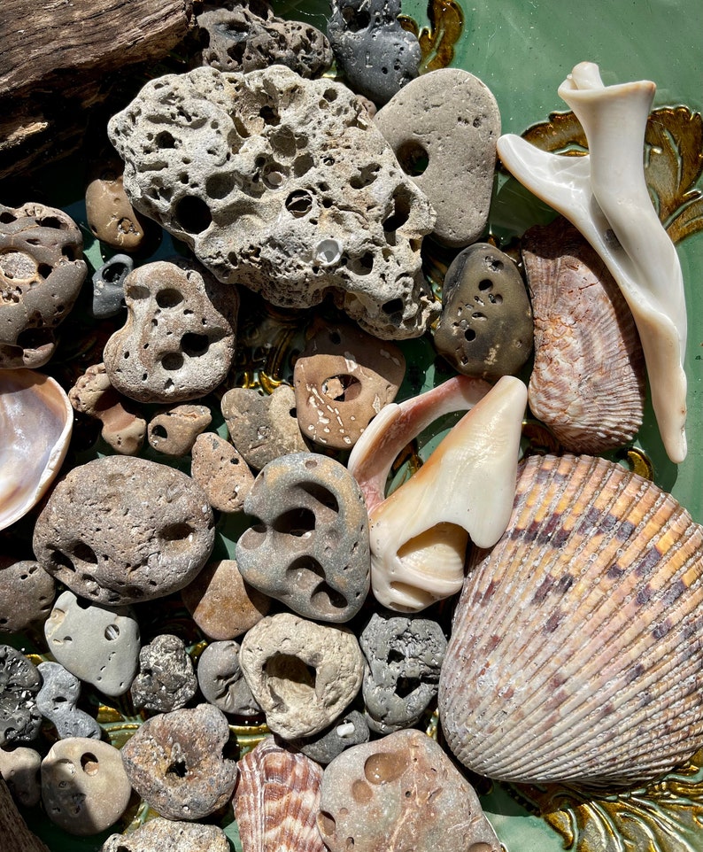 Witches Stones, Local Hag Stones, Crystal Magic