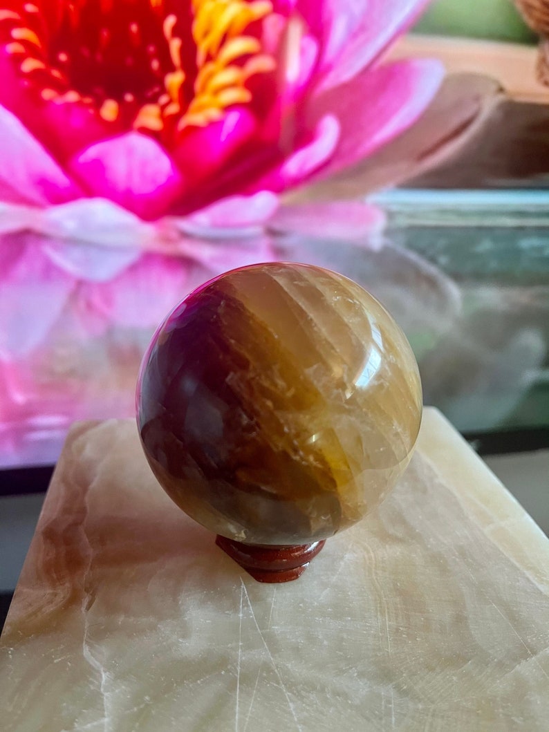 Stunning Yellow Fire Quartz, Hematoid Quartz, Crystal Magic