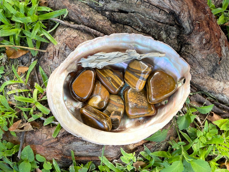 Gorgeous Large Golden Tiger's Eye Crystals, Crystal Magic