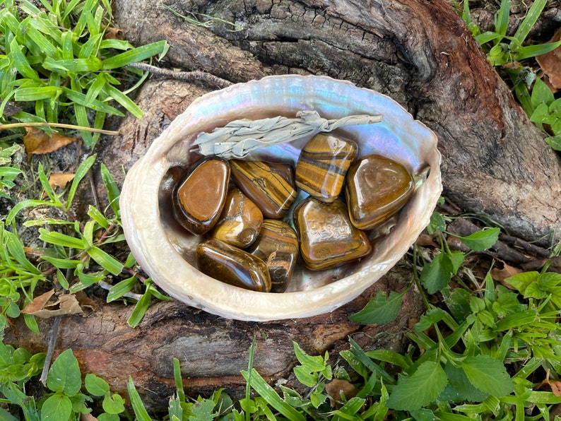 Gorgeous Large Golden Tiger's Eye Crystals, Crystal Magic