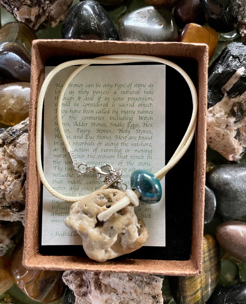 Mystical Water Magic Amulet, Bodhi Jewelry