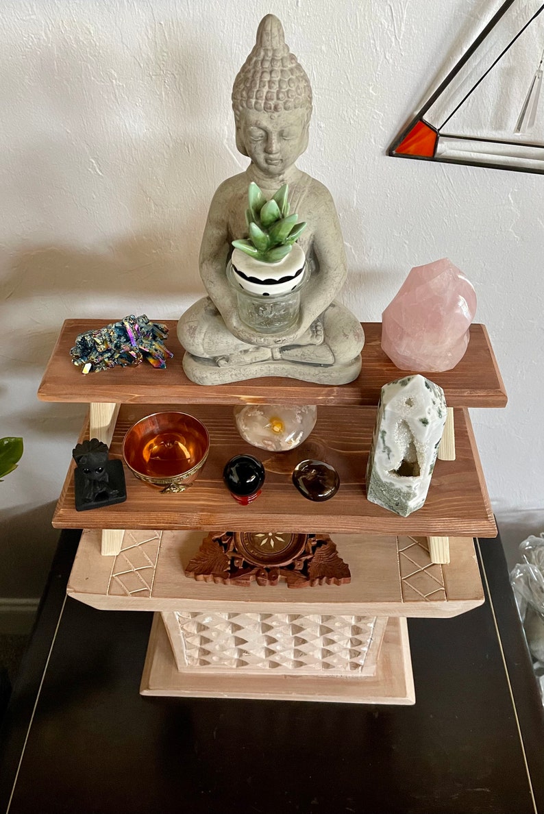 Stacking Meditation Table Set, Home Decor
