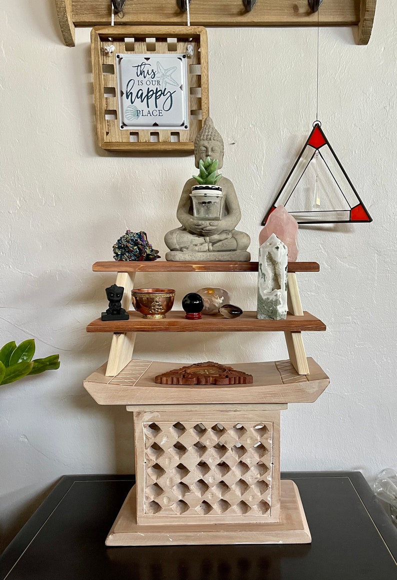 Stacking Meditation Table Set, Home Decor