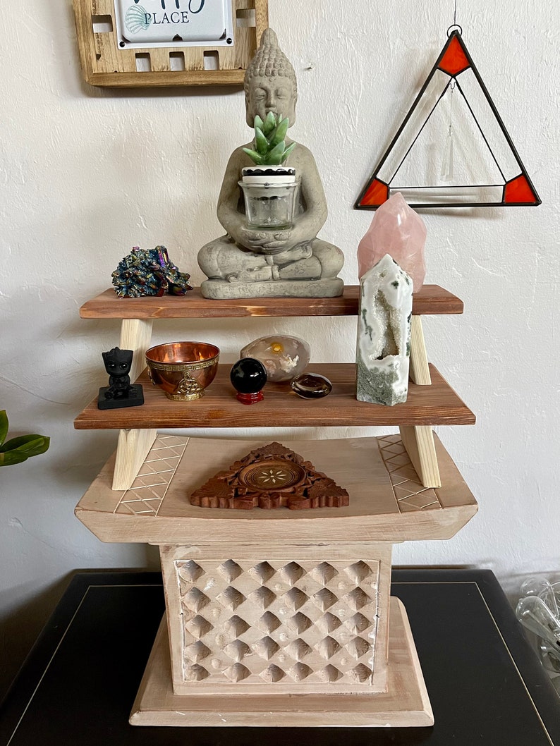 Stacking Meditation Table Set, Home Decor