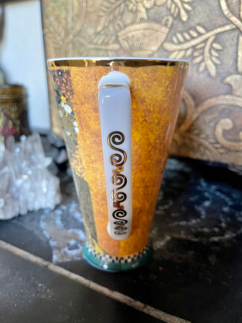 RARE Goebel Gustav Klimt Large 6" Tall Mug, Old World Vintage