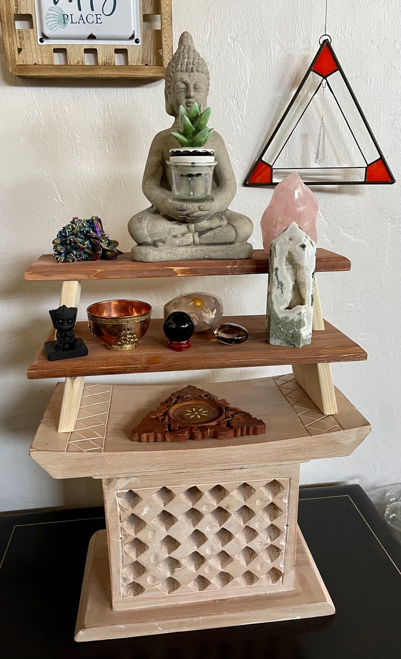 Stacking Meditation Table Set, Home Decor