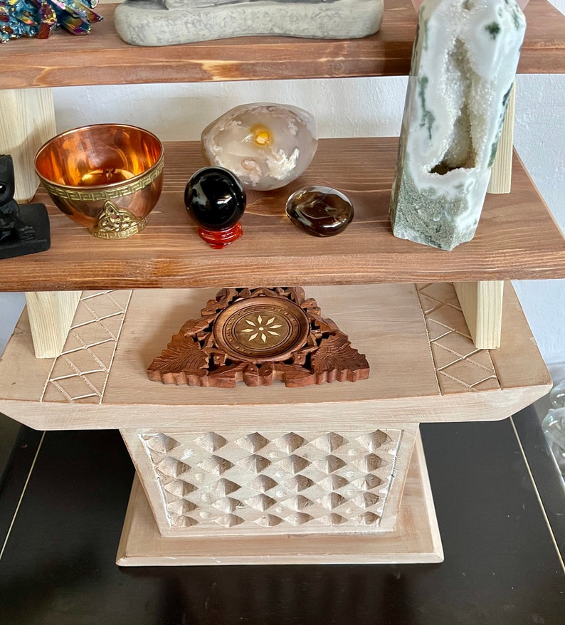 Stacking Meditation Table Set, Home Decor