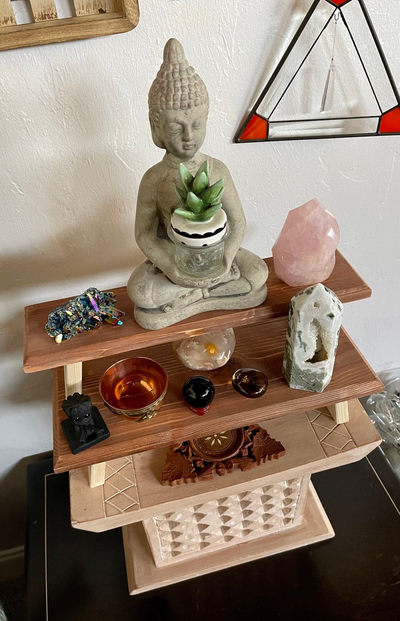 Stacking Meditation Table Set, Home Decor