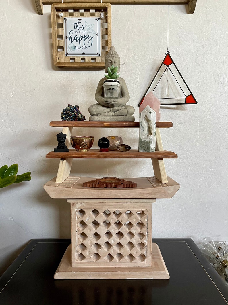 Stacking Meditation Table Set, Home Decor