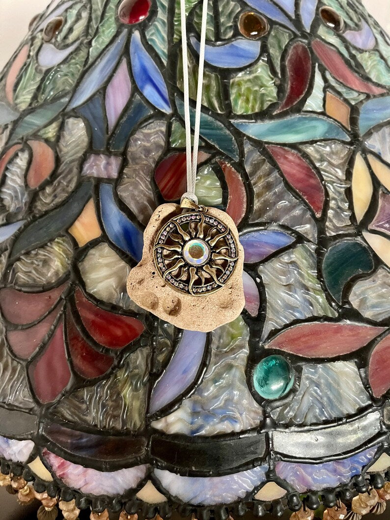 Sun and Water Energy Pendant, Bodhi Jewelry
