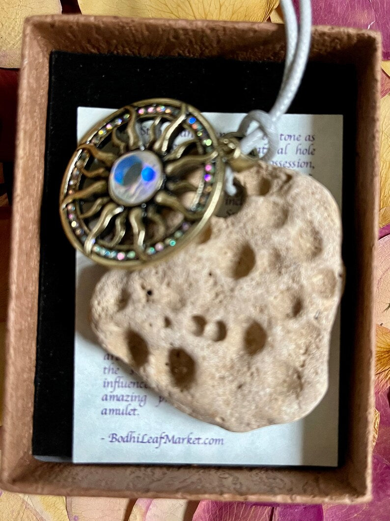 Sun and Water Energy Pendant, Bodhi Jewelry