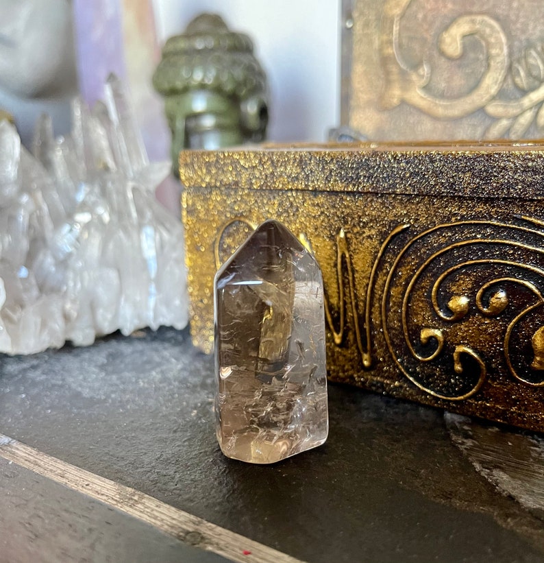 Magical Smoky Quartz, Smoky Quartz Point, Crystal Magic