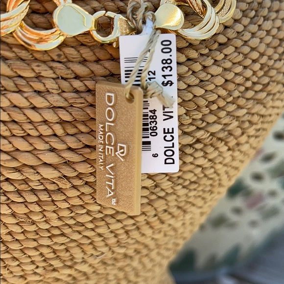 NWT Dolce Vita 18k Gold Washed 18” Necklace, Bodhi Jewelry