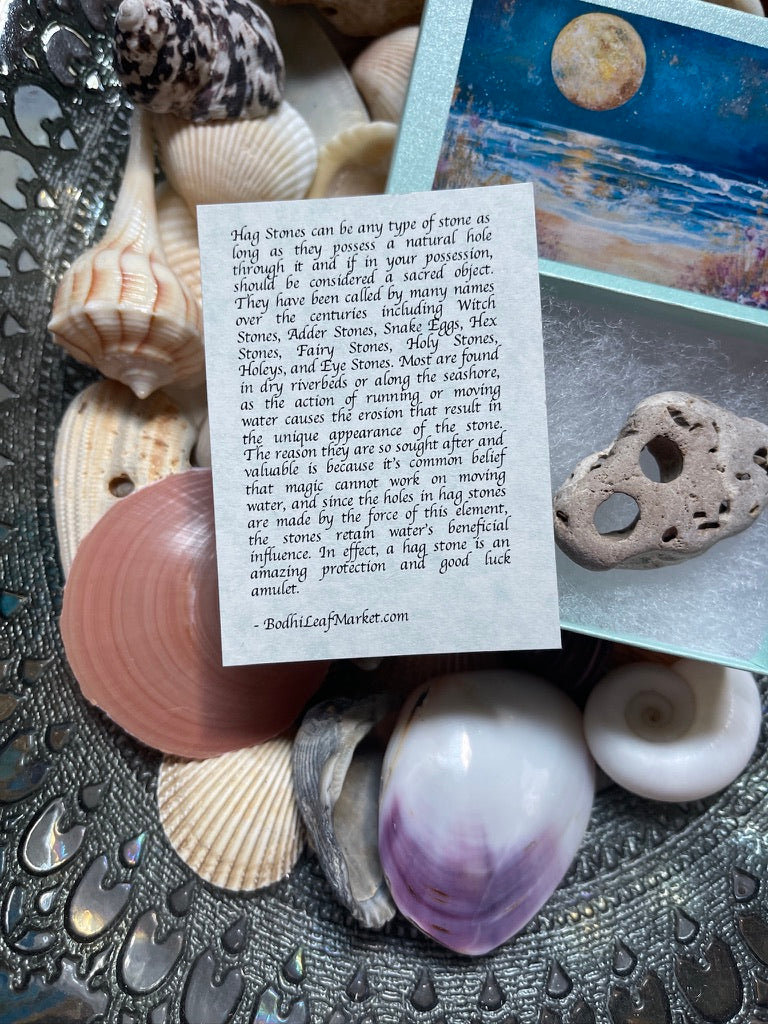 BODHI BEACH STONES AND HAG STONES – NATURE'S AMULETS