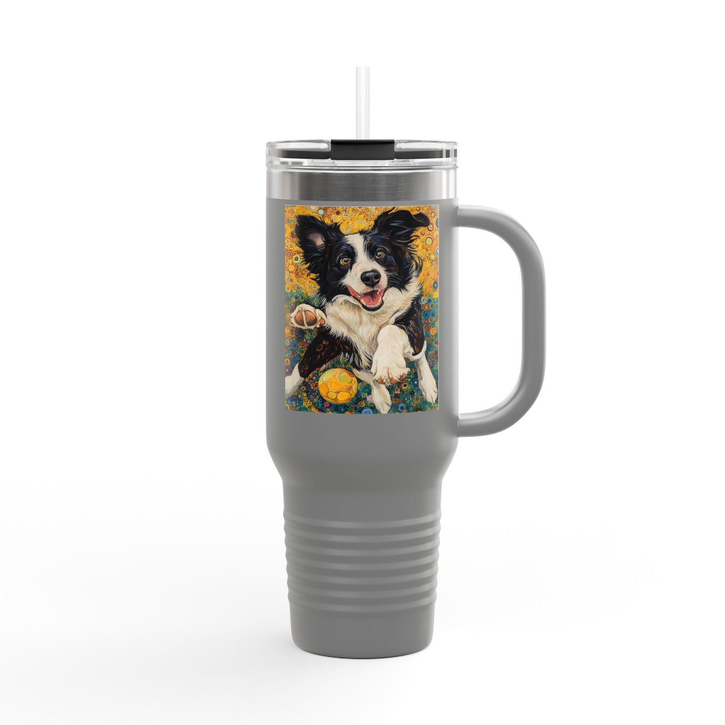 Border Collie Insulated Travel Mug | Perfect Gift for Pet Lovers, 40oz Drink Tumbler, Outdoor Adventure Cup, Birthday Present, [...]