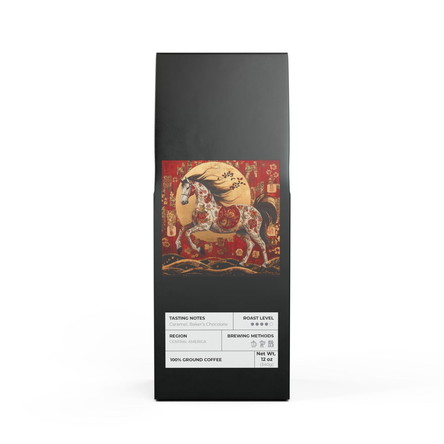 Year of The Fire Horse Flathead Valley Coffee Blend (Medium-Dark Roast)