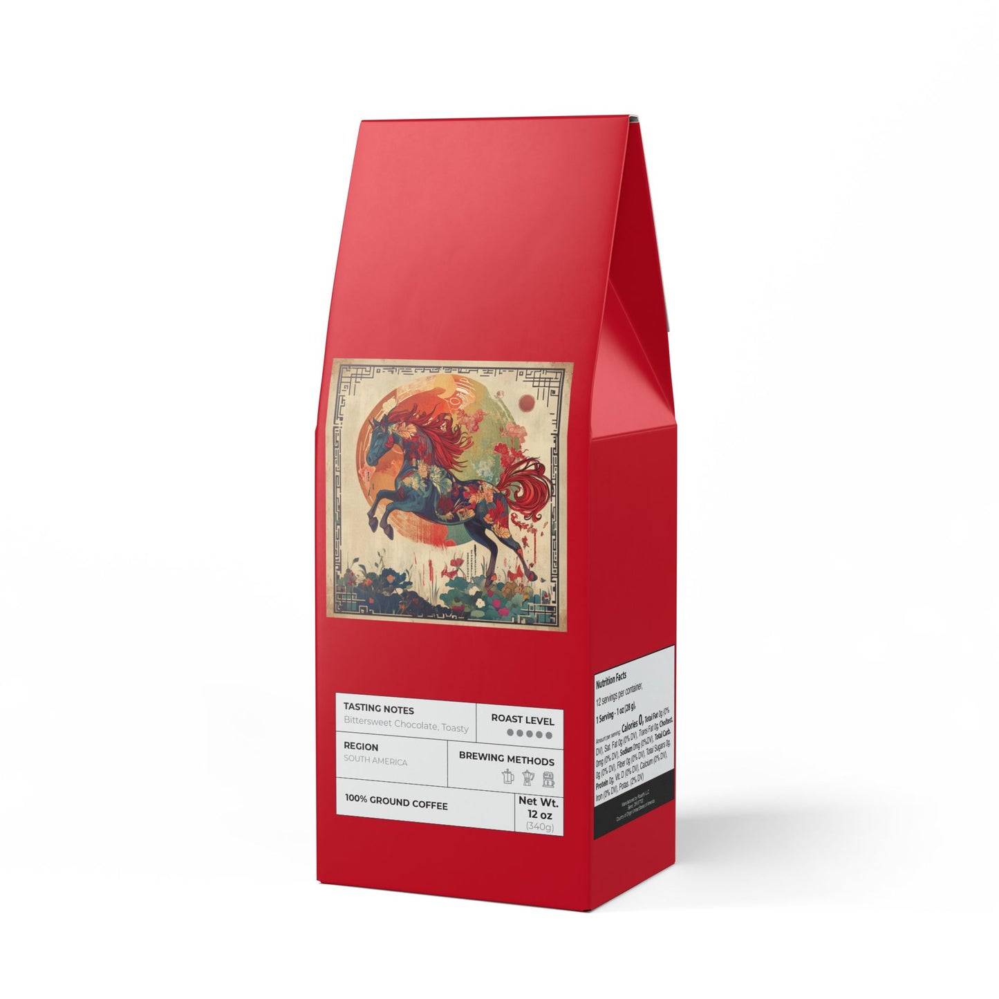 Year of the Fire Horse Bitterroot Coffee Blend (Dark French Roast)