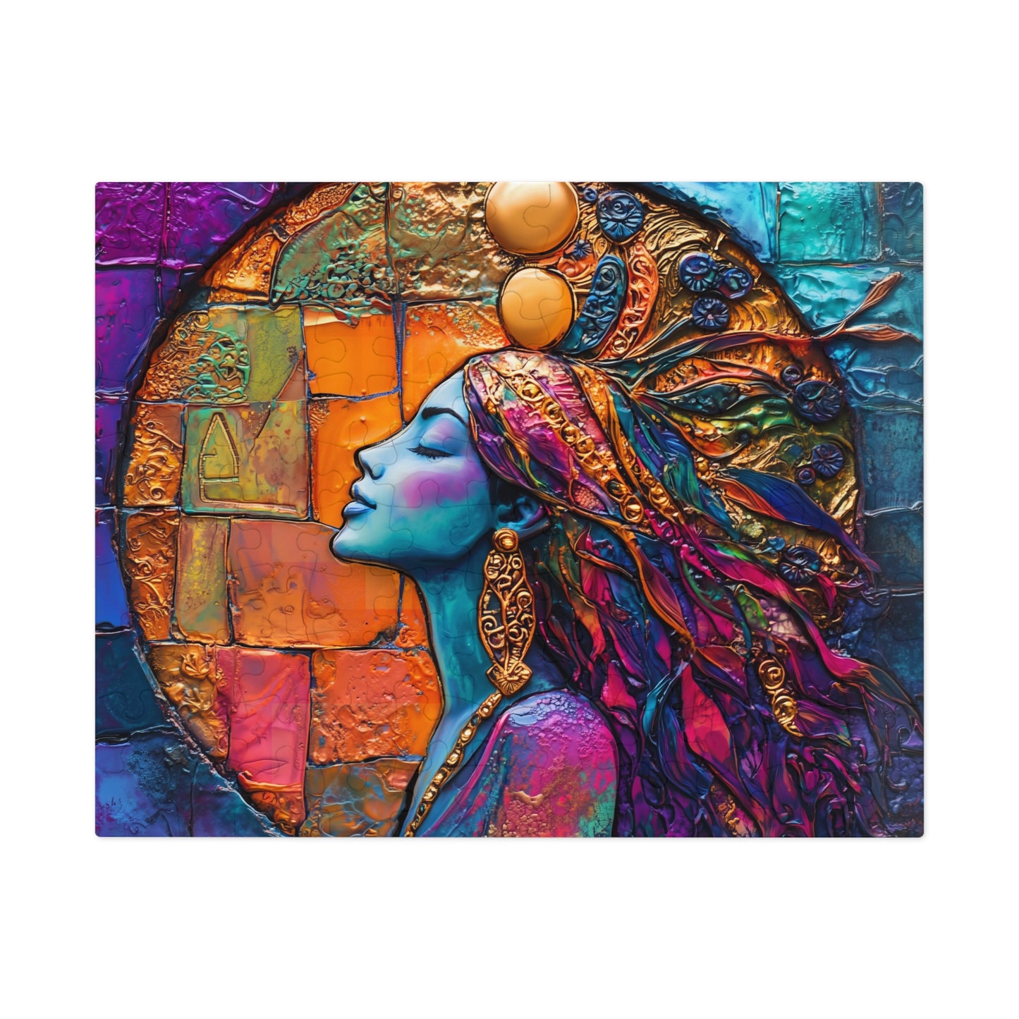 Bohemian Goddess Artwork Jigsaw Puzzle