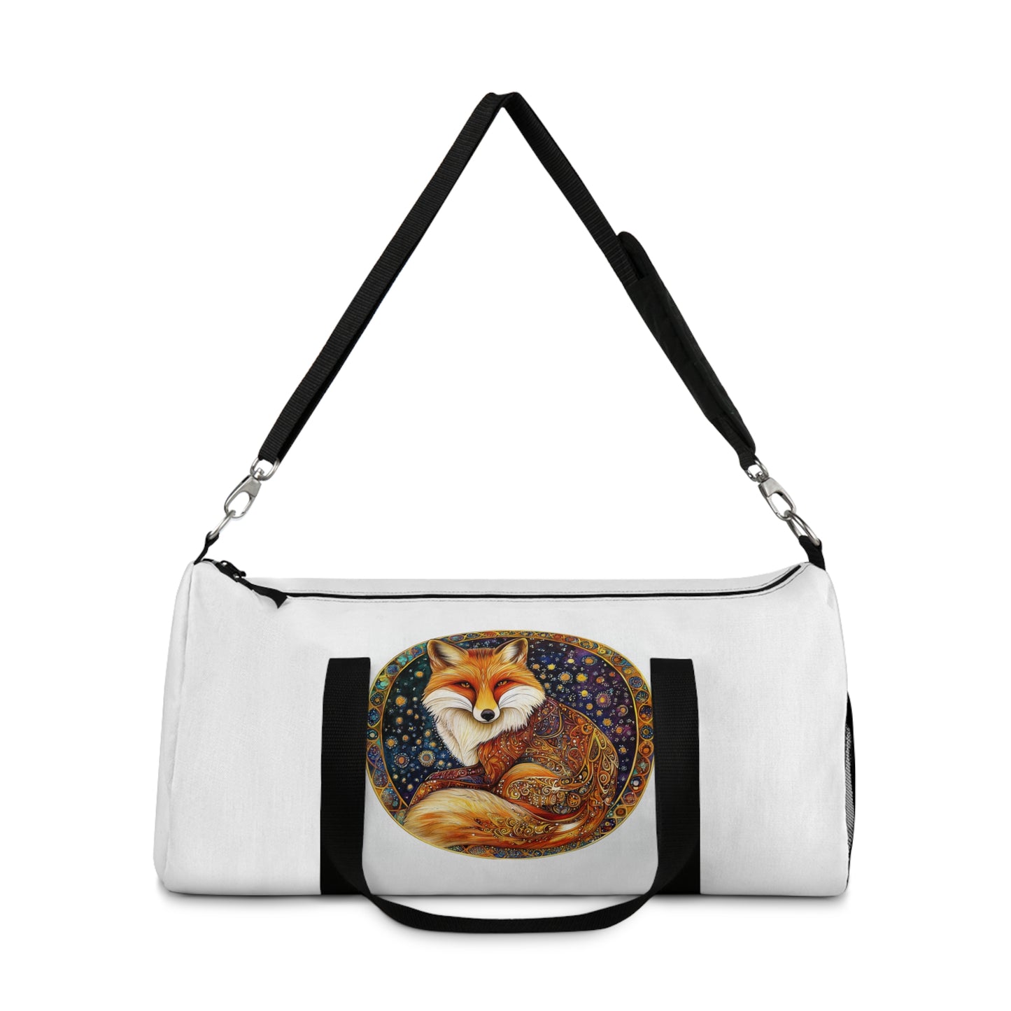 Fox Art Duffel Bag - Perfect for Travel, Gym, Sports, and Animal Lovers, Whimsical Design, Great Gift Idea