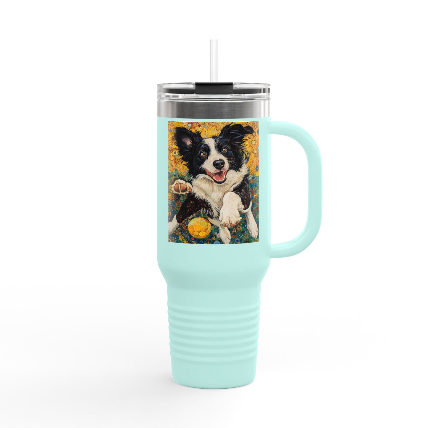 Border Collie Insulated Travel Mug | Perfect Gift for Pet Lovers, 40oz Drink Tumbler, Outdoor Adventure Cup, Birthday Present, [...]