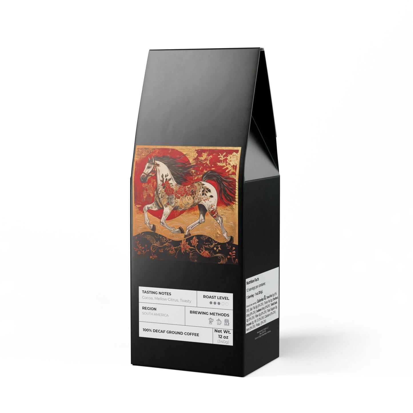Year of The Fire Horse Trapper Peak Decaf Coffee Blend (Medium Roast)