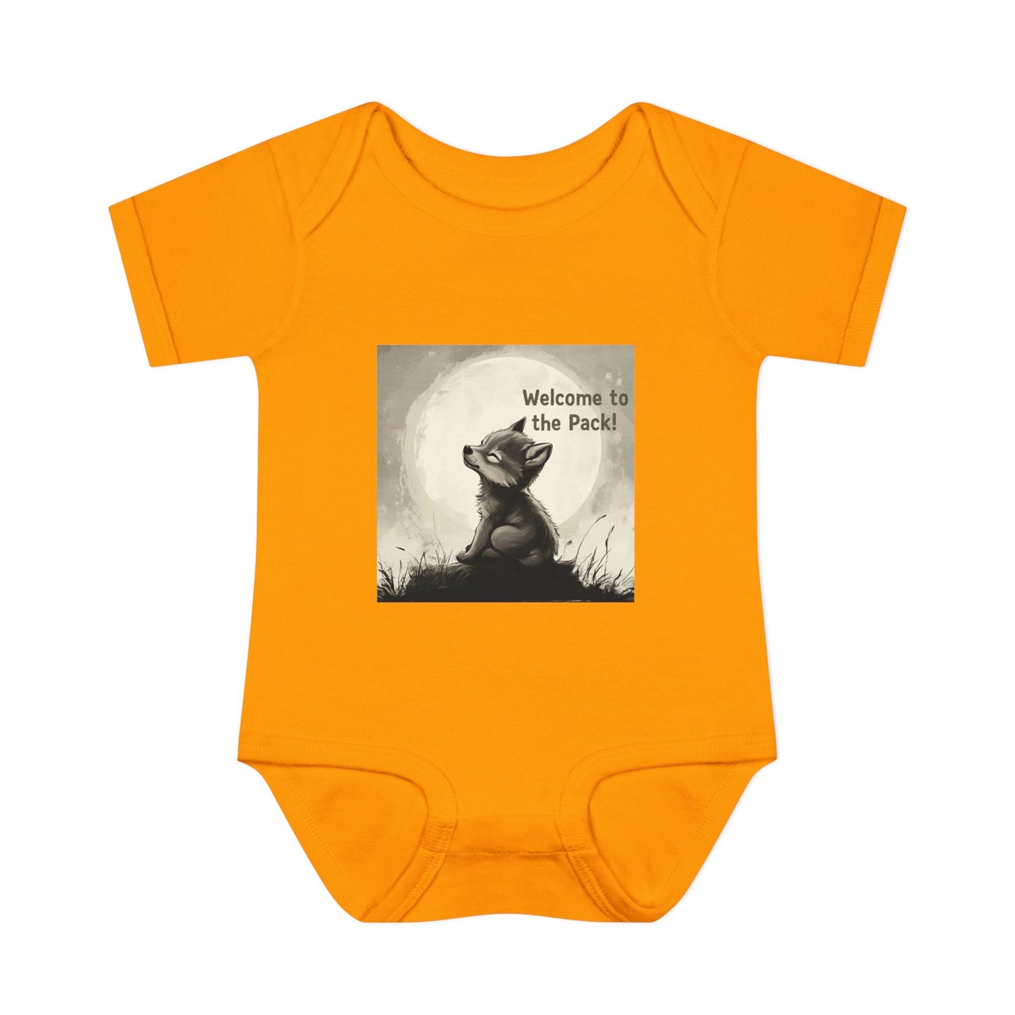 Welcome to the Wolf Pack Baby Bodysuit, Cute Infant Outfit, Animal Lover Gift, Newborn Apparel, Baby Shower Gift