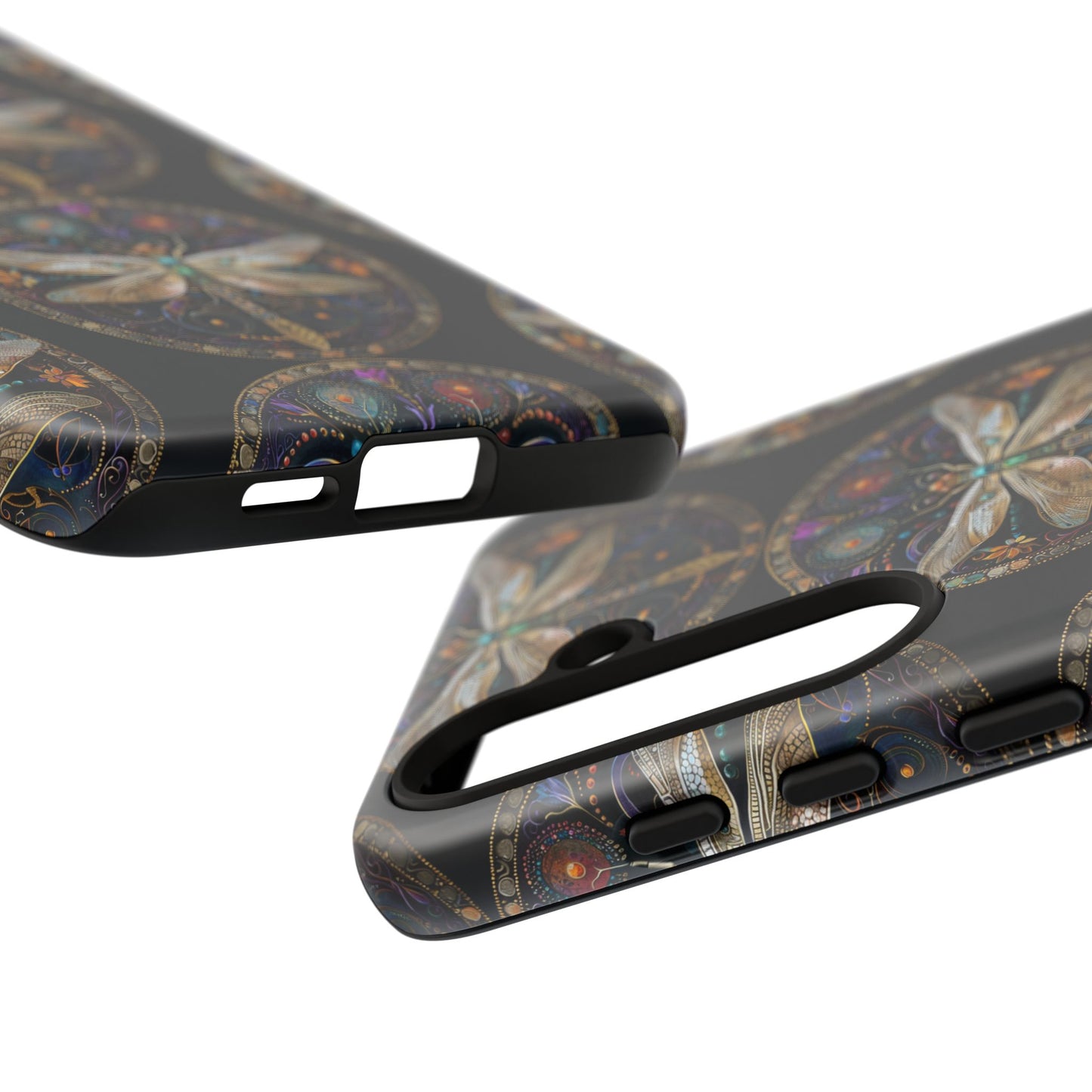 Dragonfly Phone Case, Tough Phone Cover, Artistic Cell Phone Accessory, Gift for Nature Lovers, Unique Phone Protector