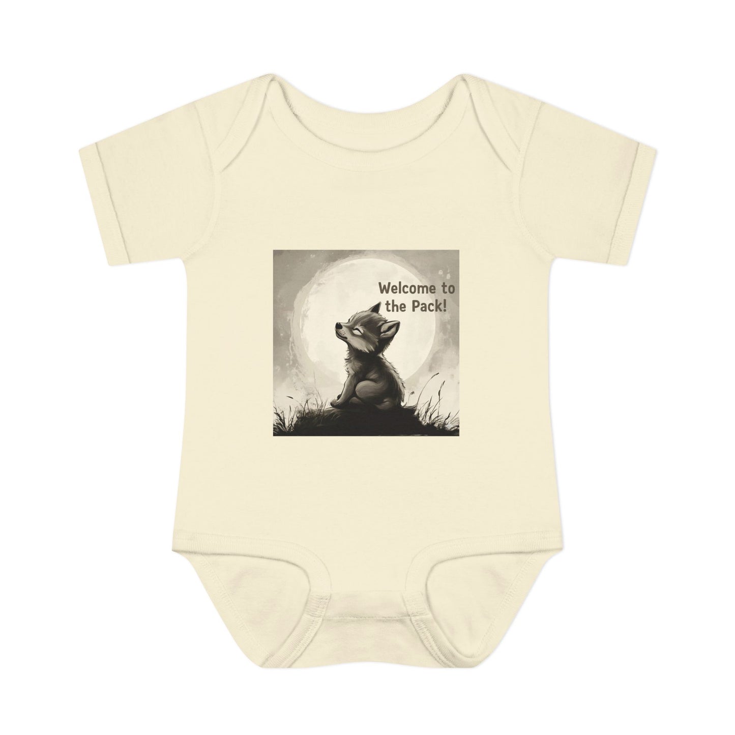 Welcome to the Wolf Pack Baby Bodysuit, Cute Infant Outfit, Animal Lover Gift, Newborn Apparel, Baby Shower Gift
